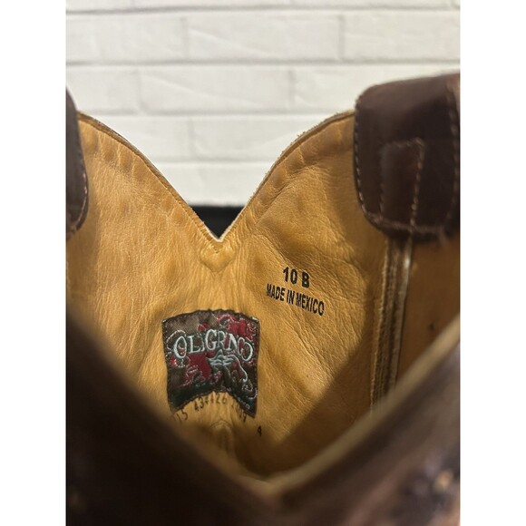 Old Gringo Embroidered Flowers Western Cowboy Boots Women’s size 10B - Picture 6 of 8